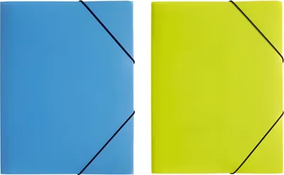 Produktbild von PAGNA Gummizugmappe A3 PP 3 Einschlagklappen transparent
