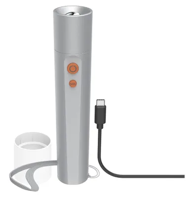 Immagine prodotto di Hama FL350-C Argento Torcia a mano LED