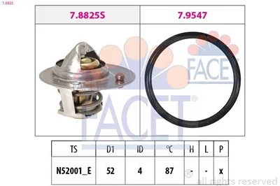 Produktbild von FACET Thermostat + Dichtung