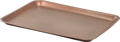 Produktbild von GENWARE Tablett Edelstahl, Höhe: 20 mm, Länge: 317 mm, Breite: 218 mm kupfer