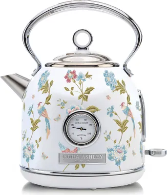 Produktbild von Laura Ashley - Küchengeräte - 1.7 Litren Kuppel-Wasserkocher Elveden Weiß von VQ