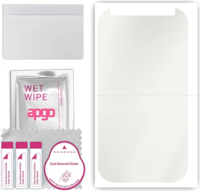 Produktbild von apgo Hydrogel Schutzfolie, Matt, kompatibel mit LG K30, flexibele Displayschutzfolie, Folie mit Positionierhilfe, Anti-Fingerprint, kratzfest, einfache Montage