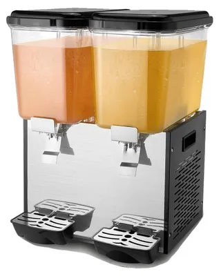 Immagine prodotto di Distributore di bevande, grande capacità, sistema di raffreddamento efficiente, 2x18L