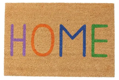 Produktbild von Boltze Home, Dekorative Fußmatte, Drinnen, Rechteckig, Beige, Muster, Kokosnuss
