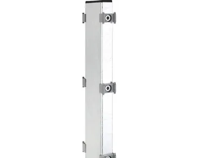 Zdjęcie produktu dla Alberts 646080 Gabiony ogrodzeniowe Step², do zabetonowania, ocynkowane ogniowo, szerokość oczka 12 cm, wysokość 4 cm, długość 1,07 m