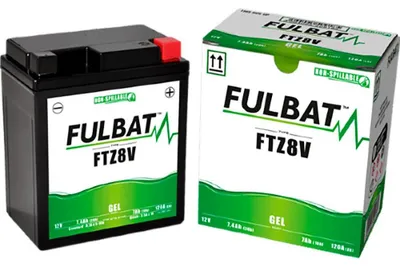 Produktbild von Fulbat Ftz8v Gelbatterie Durchsichtig Durchsichtig One Size