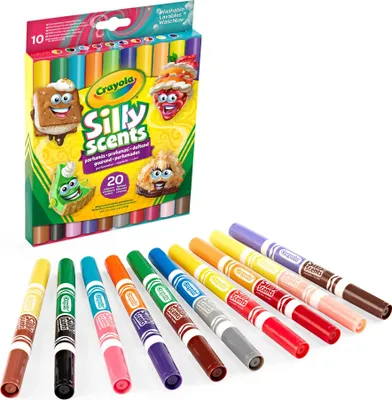 Produktbild von Crayola - Sillyscents 10x Doppelbretter