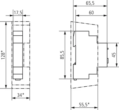 Produktbild von THEBEN AG LUNA 108 plus EL Dämmerungsschalter 1 St. 230 V