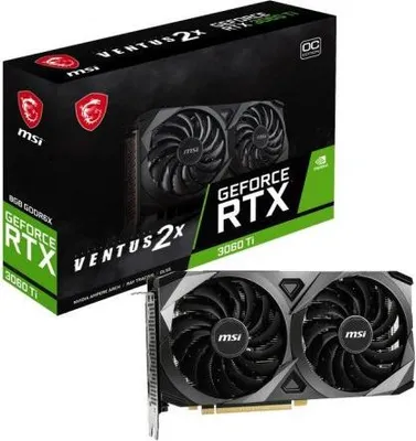 Image de MSI GeForce RTX 3060 Ti VENTUS 2X 8GD6X OC - Cartes graphiques