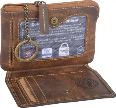 Produktbild von Echtleder Schlüsseltasche, braun