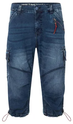 Produktbild von Timezone Shorts 3/4 Denim Pants loose Fit Mid Waist Jeansshorts Größe: 31W