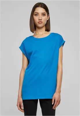 Immagine prodotto di Maglietta da donna Urban Classics Ladies Extended Shoulder Tee blu hawaiano - XL