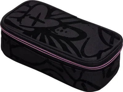 Produktbild von Walker Schlampermäppchen Fame Ace Pencil Box Black Graffiti schwarz