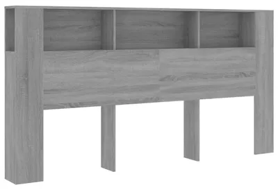 Obrázok produktu pre vidaXL Čelo postele s policami Sonoma 200x18,5x104,5 cm