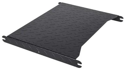 Produktbild von Thermaltake Sim Rig Floor schwarz für Simultaor Cockpit, Fußstützplatte, Schwarz, Stahl, 503 mm, 418 mm, 38 mm