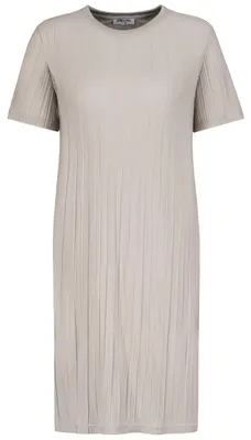 Produktbild von Sublevel Geripptes Kleid mit kurzem Ärmel und Rundhals Größe: M