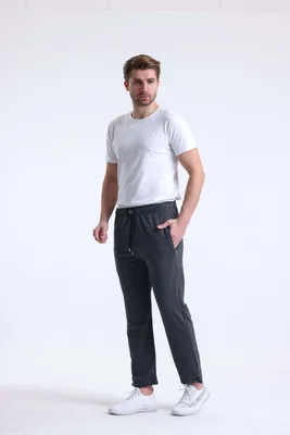 Produktbild von Herren Jogginshose Royyen 18500 mit Logo – ANTHRAZIT / S
