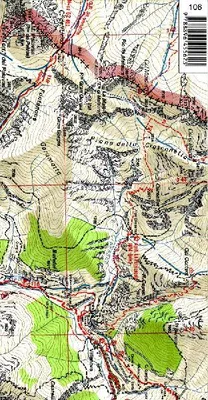 Produktbild von IGC Italien 1 : 25 000 Wanderkarte 106 Monviso