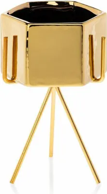 Immagine prodotto di Vaso da fiori Howhomely Sashi Gold 18,5 cm