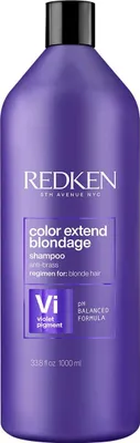 A product shot of a shampoo bottle.