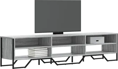 Produktbild von "2026 Promotion" TV-Schrank - TV-Lowboard - Grau Sonoma 180x34x41 cm Holzwerkstoff - TV-Regal CC30629