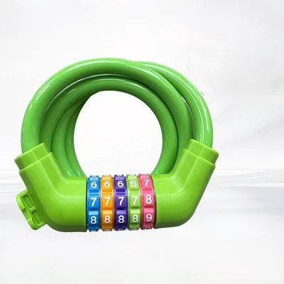 Produktbild von Kinderfahrradschloss 10mm x 1,2m mit Zahlenkombination