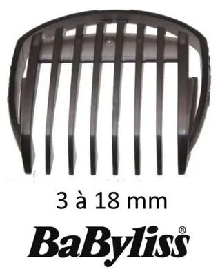 Immagine prodotto di BaByliss pettine 3 - 18 mm rasoio tagliacapelli E709 E769 E779 T101 T83 WTech