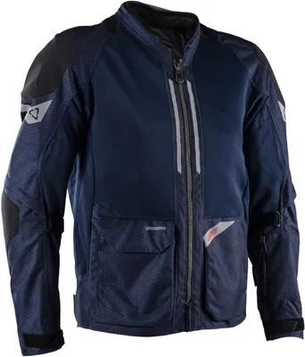 Produktbild von Leatt Jacket ADV FlowTour 4.5 Short V26 blau-schwarz M