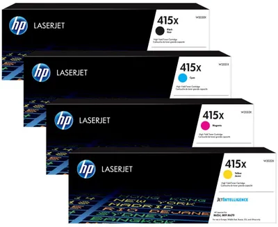 Produktbild von Original HP 415X Patronen für Laser Jet Pro MFP M 450 454 455 478 479