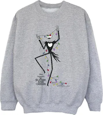 Immagine prodotto di The Nightmare Before Christmas - Felpa da bambina BI53834 (128) (Grigio sport)