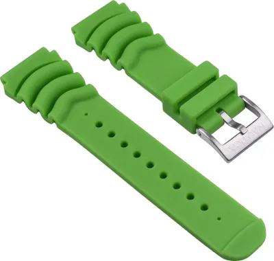 Produktbild von Nautica Ersatzband Uhrenarmband Silikon Band Grün für NMX 650 / A18634G A18631 A18635G