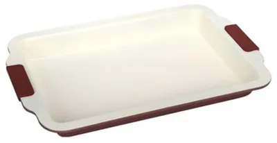 Image de Plat à gratin avec poignées en silicone Plat à lasagnes Plat à rôtir Plat à tarte carré