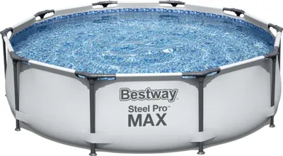 Produktbild von Bestway 56408 BASEN STELAÅ"OWY STEEL PRO MAX Z POMPÄ FILTRACYJNÄ 3,05m x 0,76m