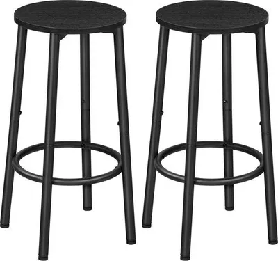 Immagine prodotto di Pouf nero con poggiapiedi e gambe regolabili