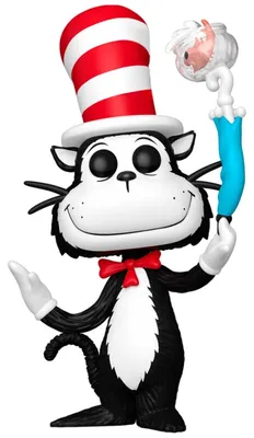 Produktbild von Funko FK86543 - Dr. Seuss POP! Plus TV Figur Cat in the Hat 9 cm -