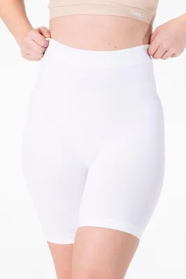 Produktbild von Mieder Bodyshaper Figurformende Miederhose Bauchweg Shapewear mit Bein 478 Weiß M/L
