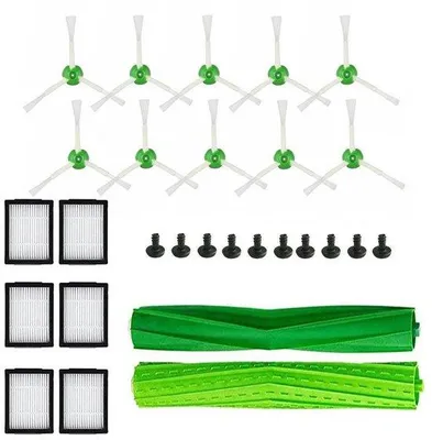 Image de Pièces de rechange pour les modèles Roomba E5, E6 et E7, kits de brosses et de filtres