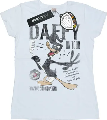 Produktbild von Looney Tunes - T-Shirt für Damen BI27042 (S) (Weiß)