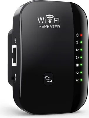 Zdjęcie produktu dla 300M WiFi Repeater Wzmacniacz sygnału bezprzewodowego 7 wskaźników świetlnych Przedłużacz zasięgu WiFi z portem Ethernet Prosta konfiguracja Przekaźnik/AP 2 tryby pracy Przenośny przedłużacz sygnału WiFi