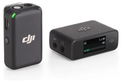 Produktbild von DJI AST01, Lavalier-/Aufsteckmikrofon, 50 - 2000 Hz, 23 dB, 114 dB, Kabellos, Bluetooth/3.5 mm
