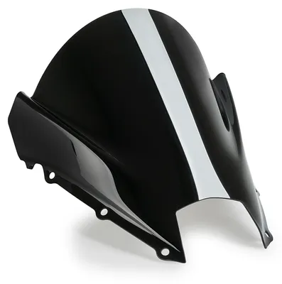 Productafbeelding van PUIG Z-Racing kuipruit, zwart, goedgekeurd (ABE) voor Kawasaki
