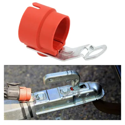 Immagine prodotto di Staffa adattatore per rimorchio - Staffa impermeabile in metallo ABS per spine da 7 a 13 pin - Accessorio universale per rimorchi resistente alle intemperie