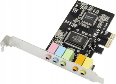 Immagine prodotto di MicroConnect - Soundkarte - 24-Bit - 192 kHz - 5.1 - PCIe - CMI-8738