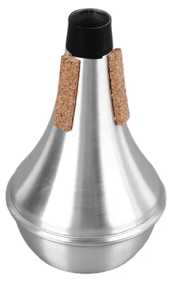 Produktbild von Trompeten-Übungsdämpfer, leichter Schalldämpfer aus Aluminiumlegierung mit weichem Kork und Geräuschreduzierung
