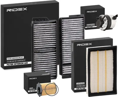 Produktbild von RIDEX Filterset Inspektionspaket Filtersatz für MAZDA 3 (BK) 3 Stufenheck (BK)