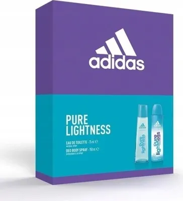 Produktbild von Adidas Pure Lightness Set Eau de Toilette 75ml + Deodorant Spray 150ml