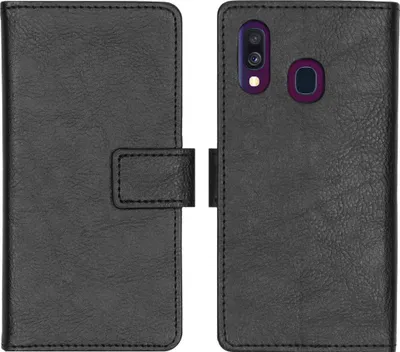 Produktbild von imoshion  Klapphülle Samsung Galaxy A40 - Schwarz