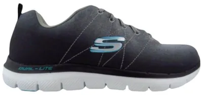 Produktbild von Skechers Bright Side black/gray Sneaker Schwarz