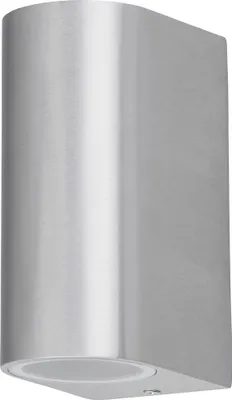 Obrázok produktu pre Rabalux Strieborné fasádne svietidlo Chile pre žiarovku 2x GU10 8034