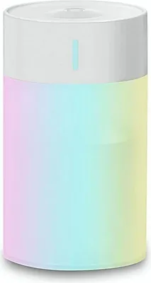 Image de Humidificateur d'air alimenté par USB avec lumière de nuit Humidificateur de bureau pour la voiture, la maison et la chambre Capacité 260ml